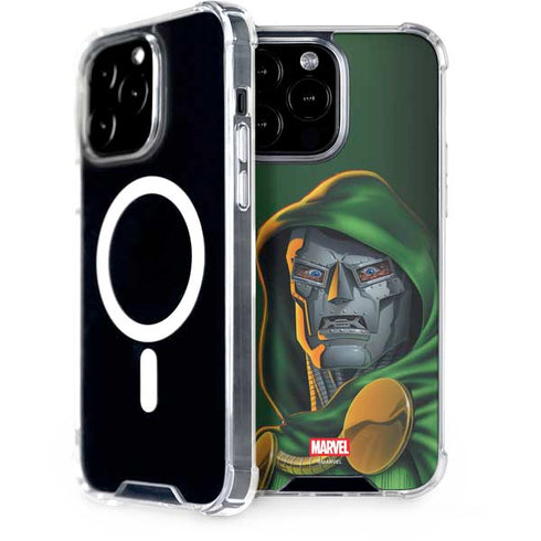 Marvel Dr. Doom Portrait iPhone 15 Pro Max MagSafe Case